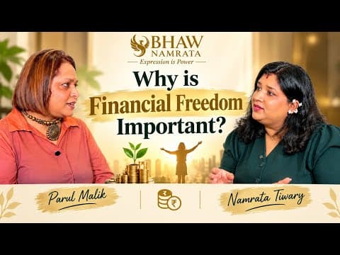 Why Women Must Become Financially Independent| Money Mindset & Financial Intelligence #NamrataTiwary